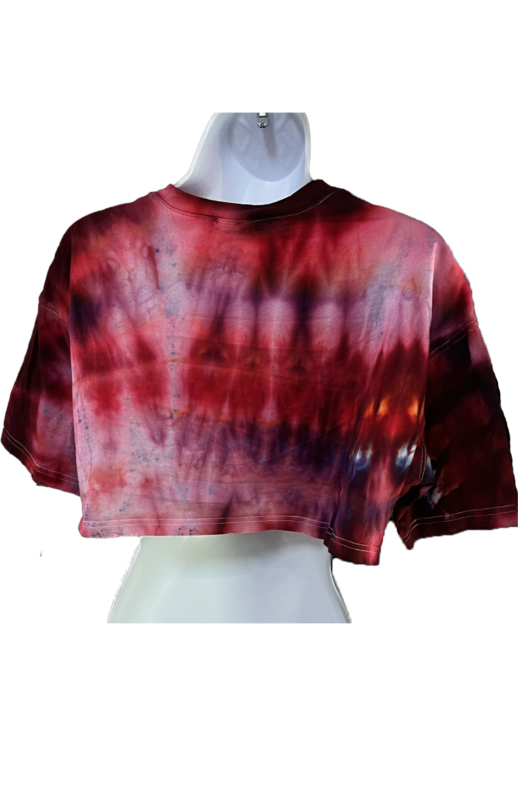 Ultra Crop Boxy Tee - Garnet - Size M