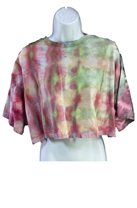 Ultra Crop Boxy Tee - Tourmaline - Size XL