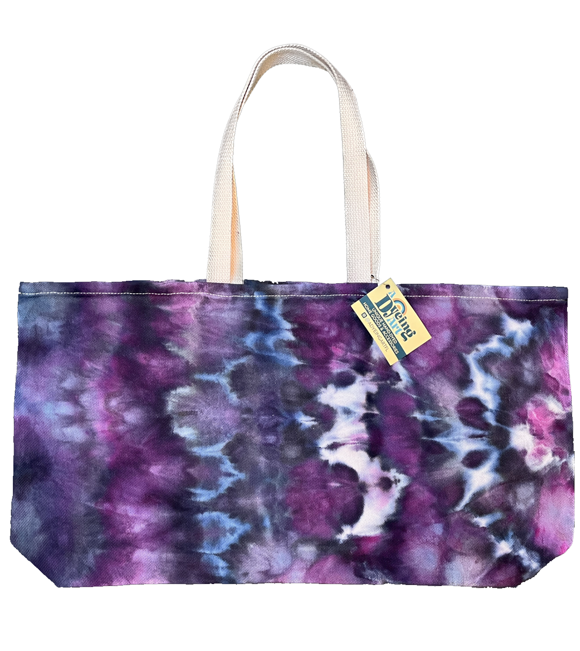 Jumbo Canvas Tote - Glacier