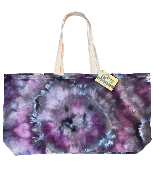 Jumbo Canvas Tote - Lepidolite