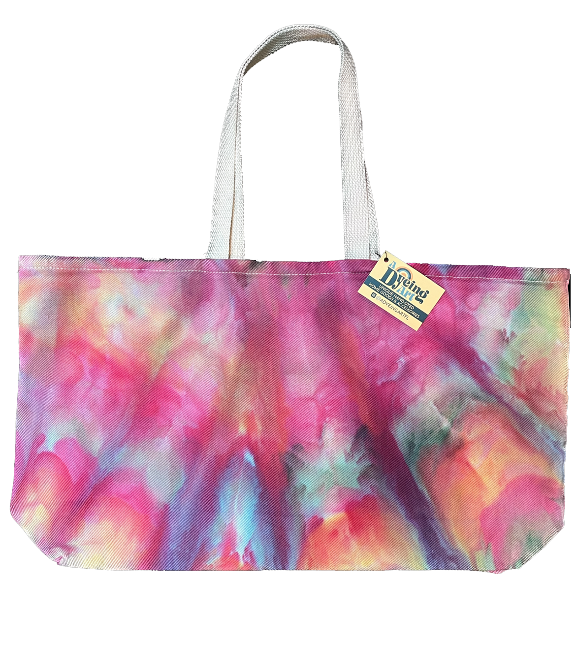 Jumbo Canvas Tote - Prism