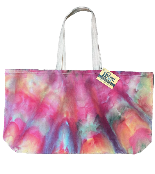 Jumbo Canvas Tote - Prism