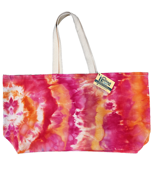 Jumbo Canvas Tote - Sunset